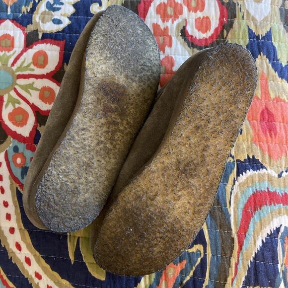 Clarks Originals Wallabee Shoes Brown Leather Loafers Womens Size 6 M 38257 - Picture 6 of 8